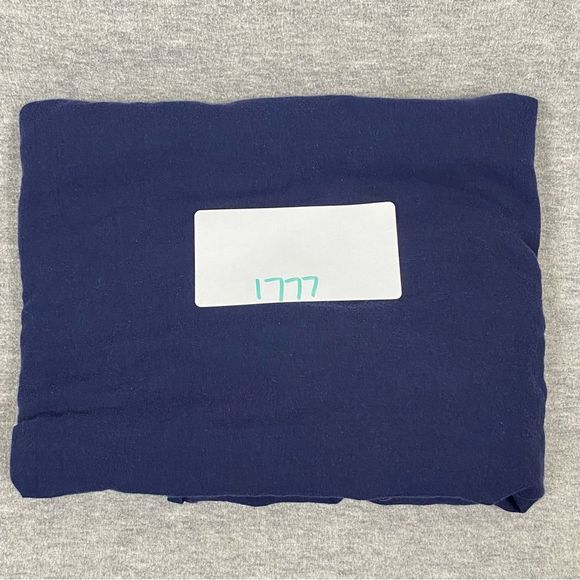 St. Johns Bay Womens Blue Button Long Sleeve V Neck Decorative Button Down XL - Picture 11 of 11